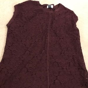 Dark Maroon Top